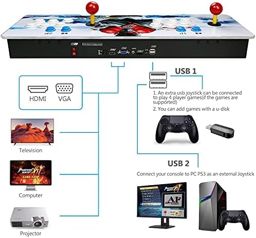30,000 Classic Arcade Game Machine 2 Players Pandoras Box 11