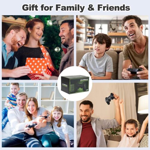 Wireless Retro Game Console with 25,000+ Games & 9 Emulators Built in