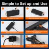 Wireless Retro Game Console Stick, 4K Plug & Play TV Video Game Stick